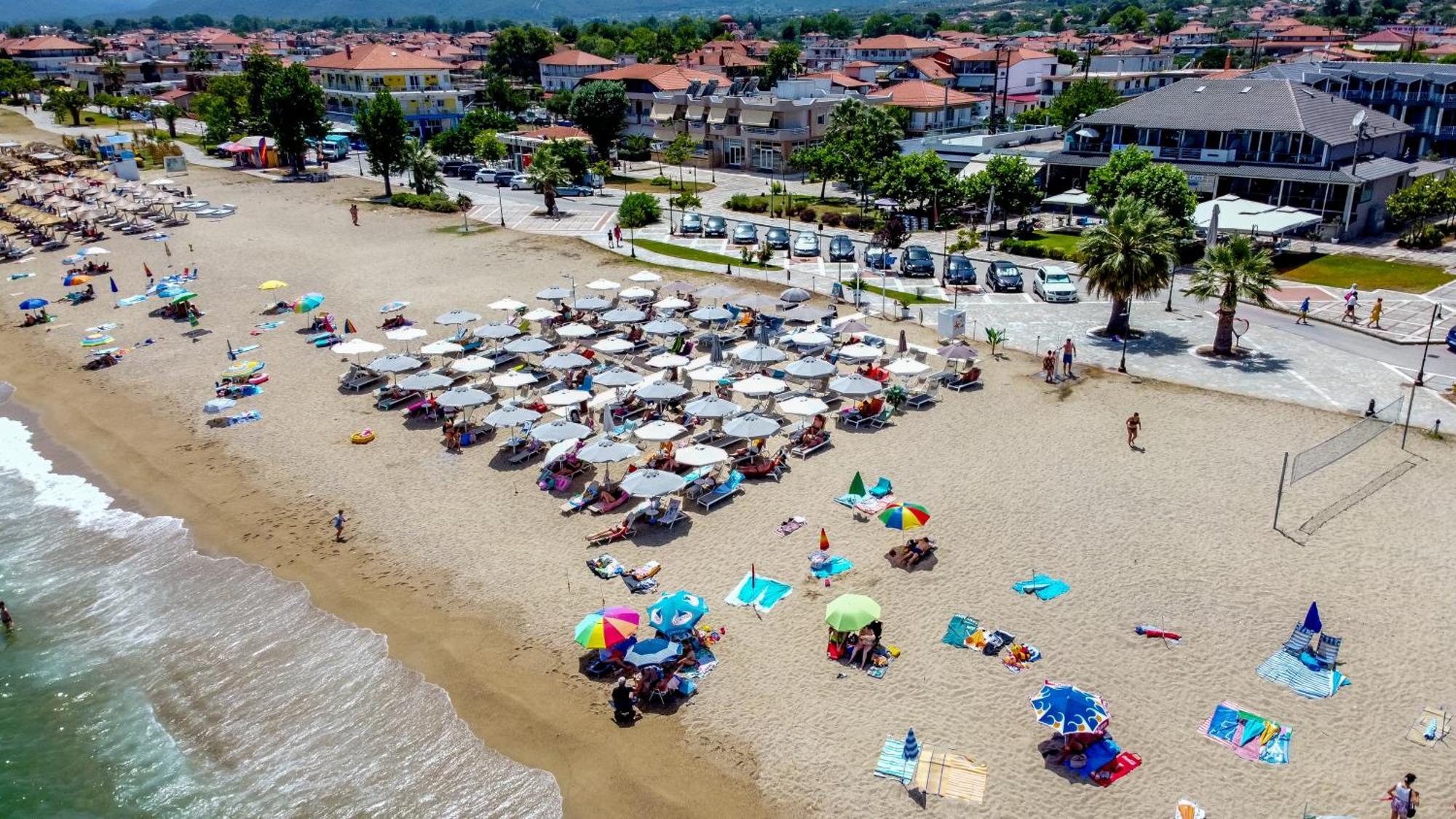 Apartmán Amalia Mare Sea View Vrasná Exteriér fotografie